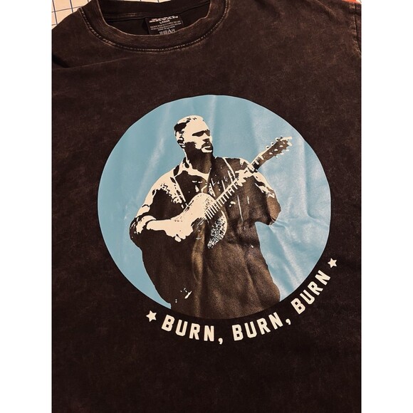 Zach Bryan 2023 OFFICIAL Concert Tour T-Shirt LARGE Country Music Distressed Blk - Picture 1 of 6